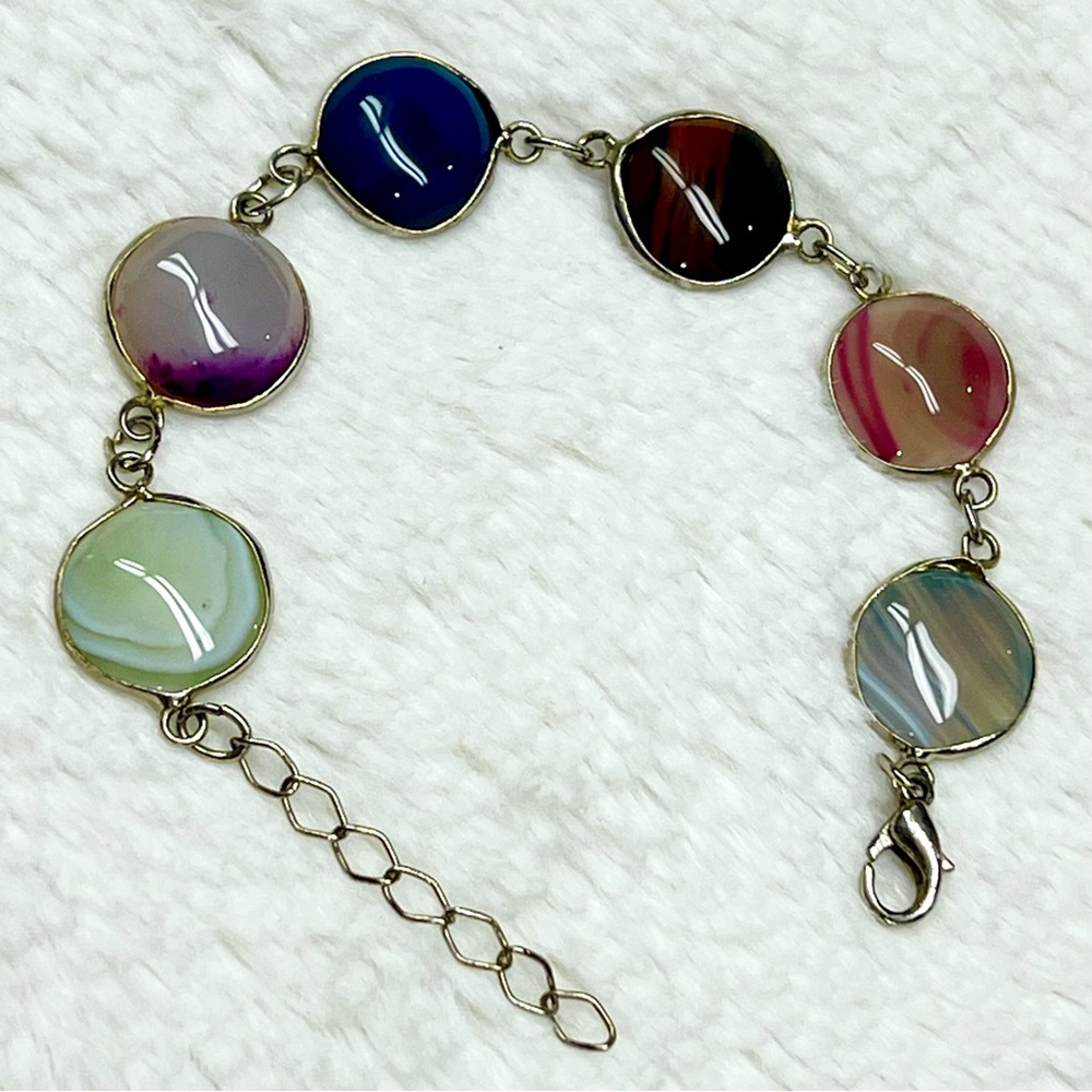 Delicate Multi-Colored Bracelet - Picture 8 of 8